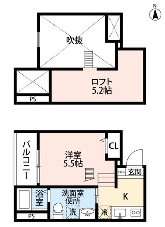 Kレジデンス名駅（ケーレジデンスメイエキ）の物件間取画像